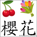 词:樱花
