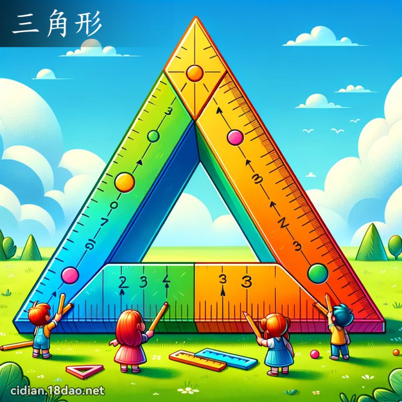 三角形 - 国语辞典配图