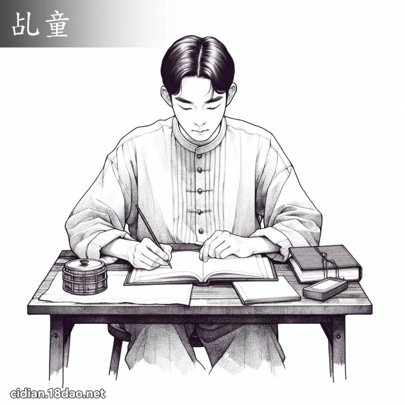 乩童 - 國語辭典配圖