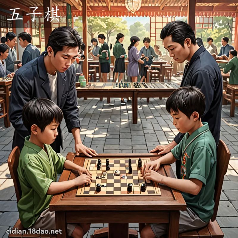 五子棋 - 國語辭典配圖