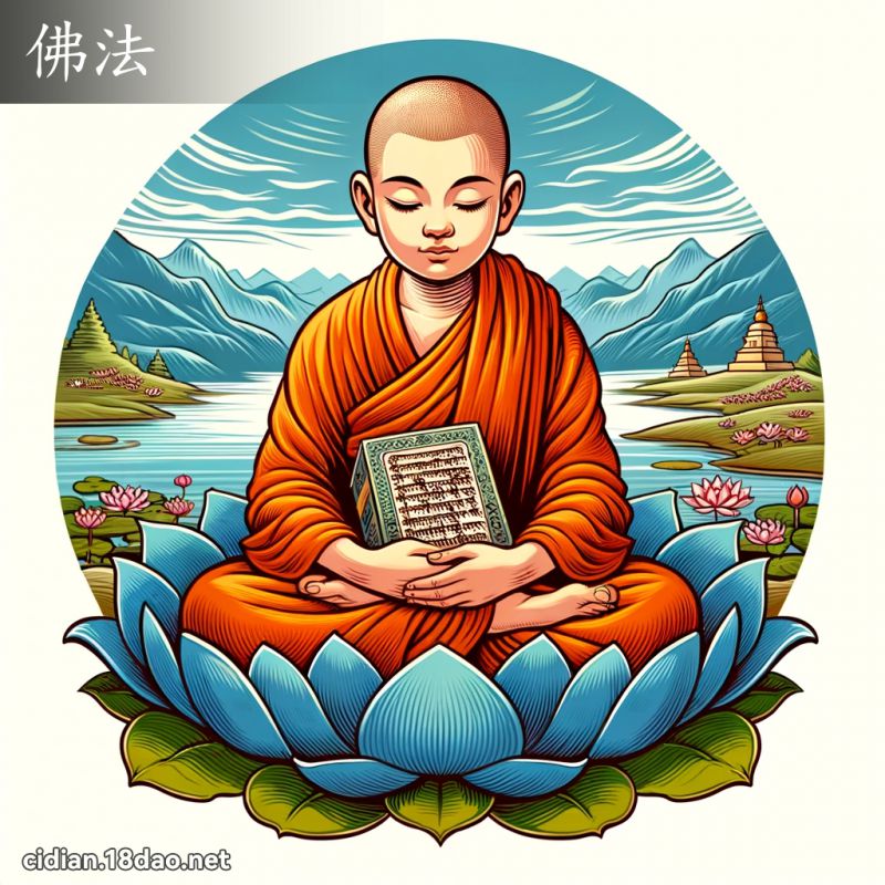 佛法 - 國語辭典配圖