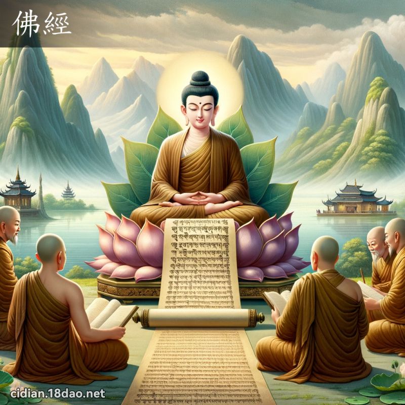 佛经 - 国语辞典配图