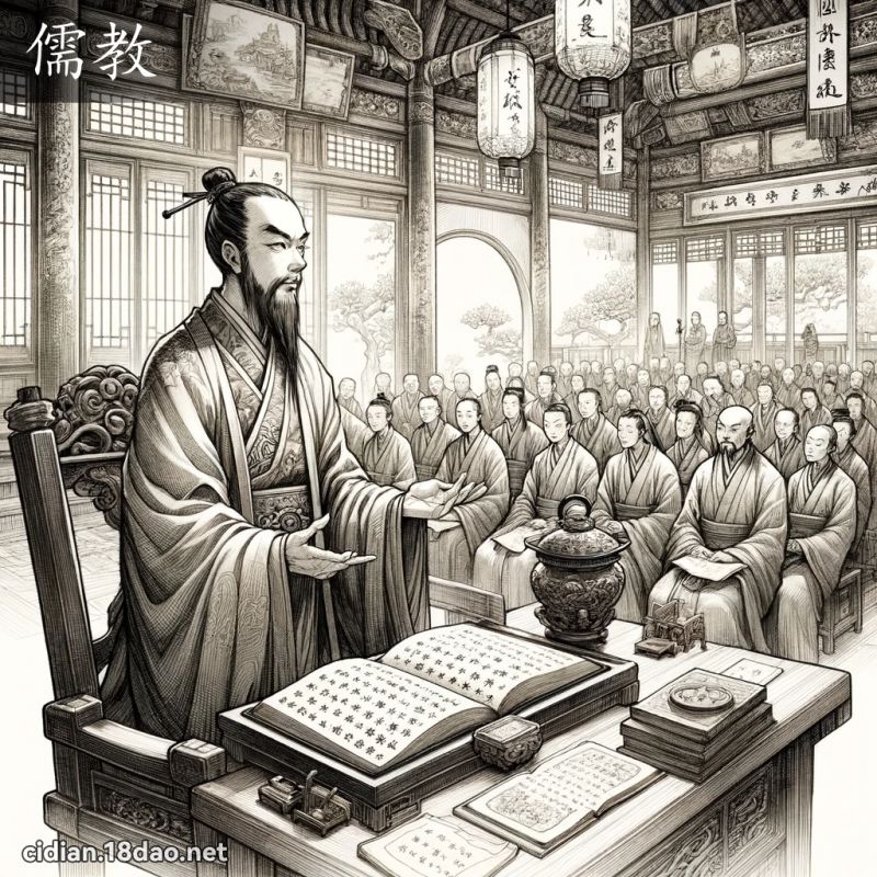 儒教 - 国语辞典配图