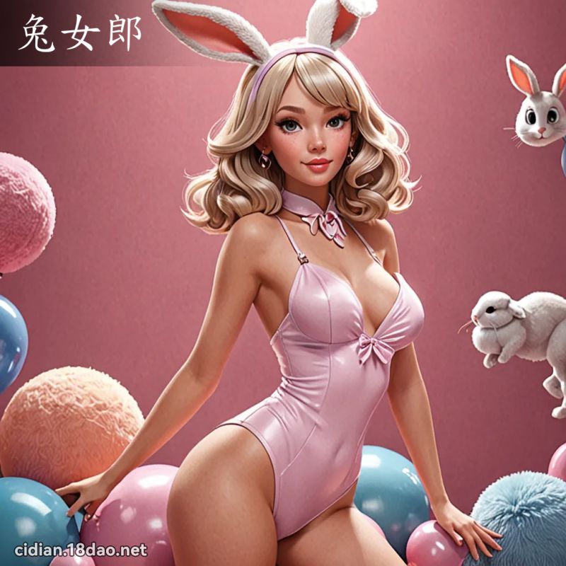 兔女郎 - 國語辭典配圖