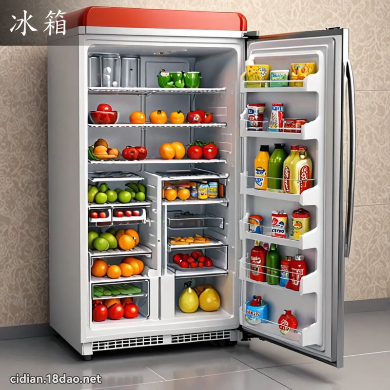 冰箱 - 國語辭典配圖