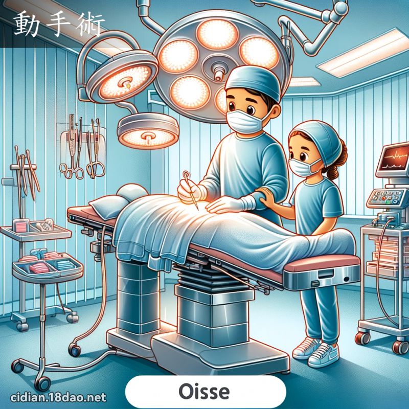 动手术 - 国语辞典配图