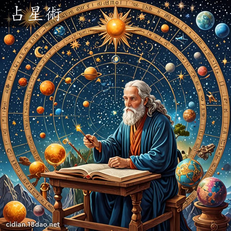 占星术 - 国语辞典配图