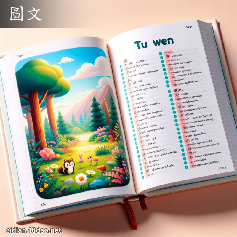 图文 - 国语辞典配图