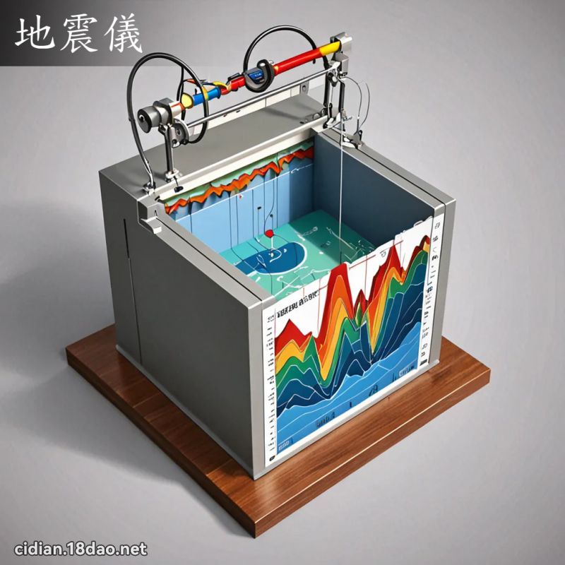 地震儀 - 國語辭典配圖