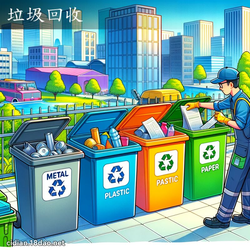 垃圾回收 - 国语辞典配图