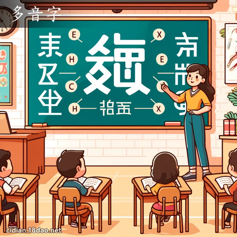 多音字 - 國語辭典配圖