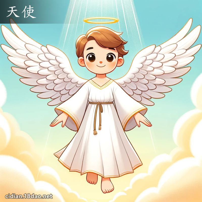 天使 - 國語辭典配圖