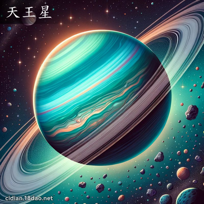 天王星 - 国语辞典配图