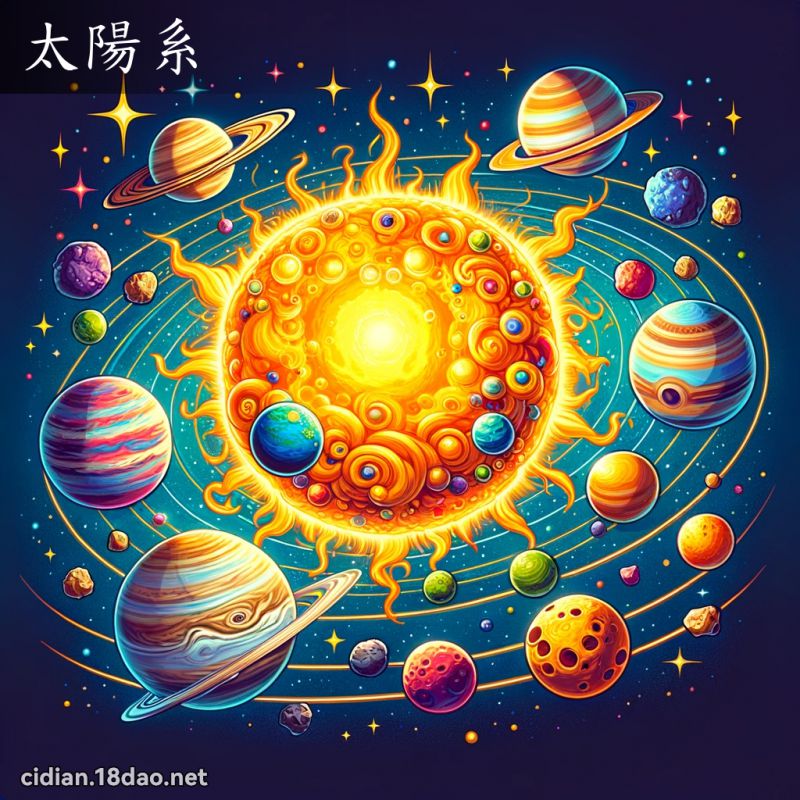 太阳系 - 国语辞典配图