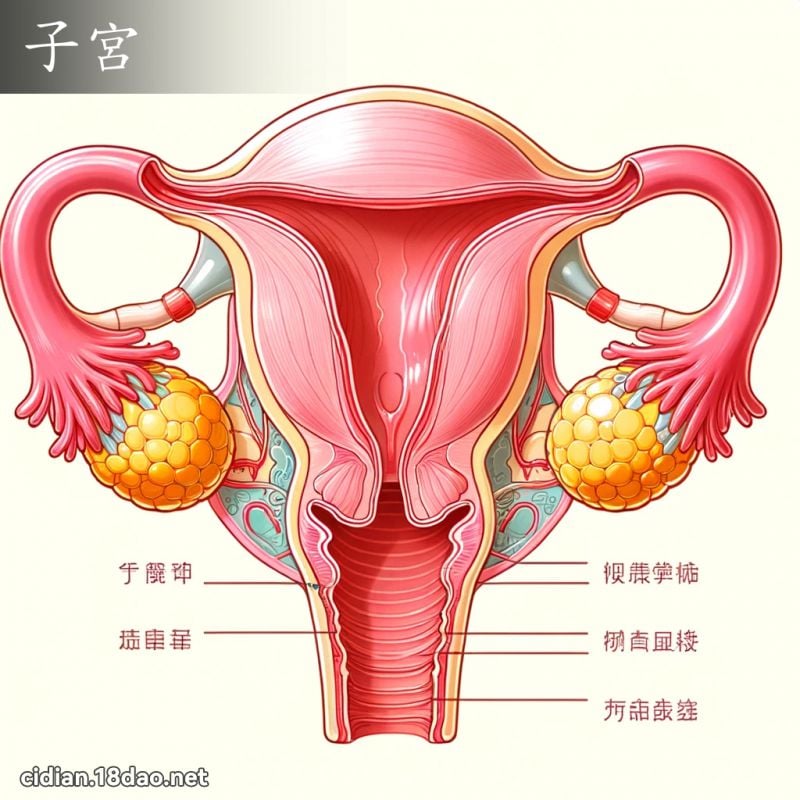 子宫 - 国语辞典配图