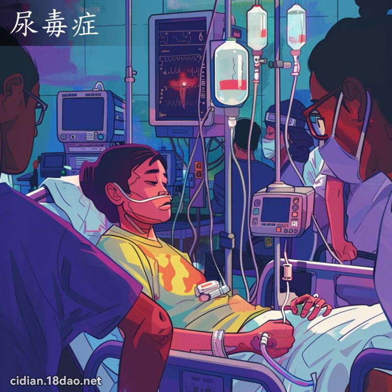 尿毒症 - 國語辭典配圖