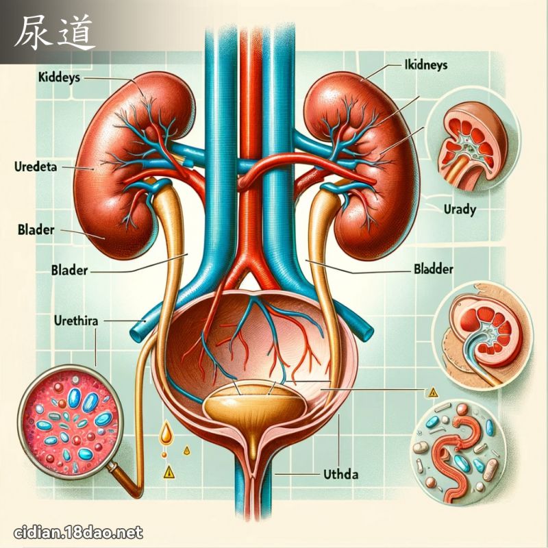 尿道 - 国语辞典配图