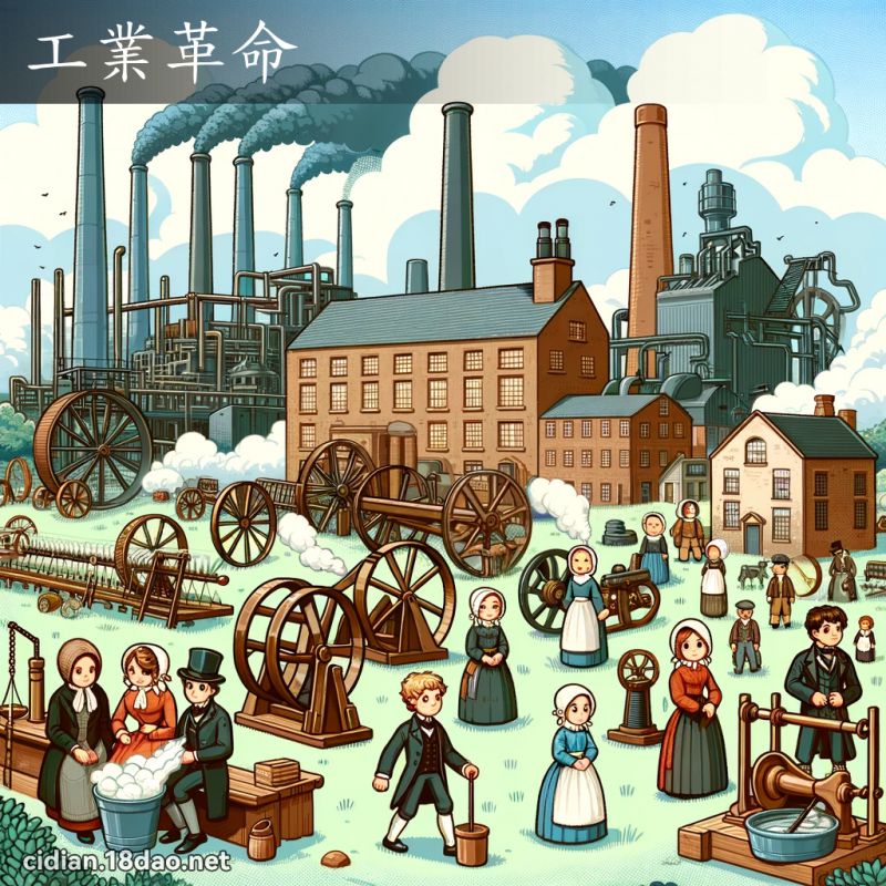 工业革命 - 国语辞典配图