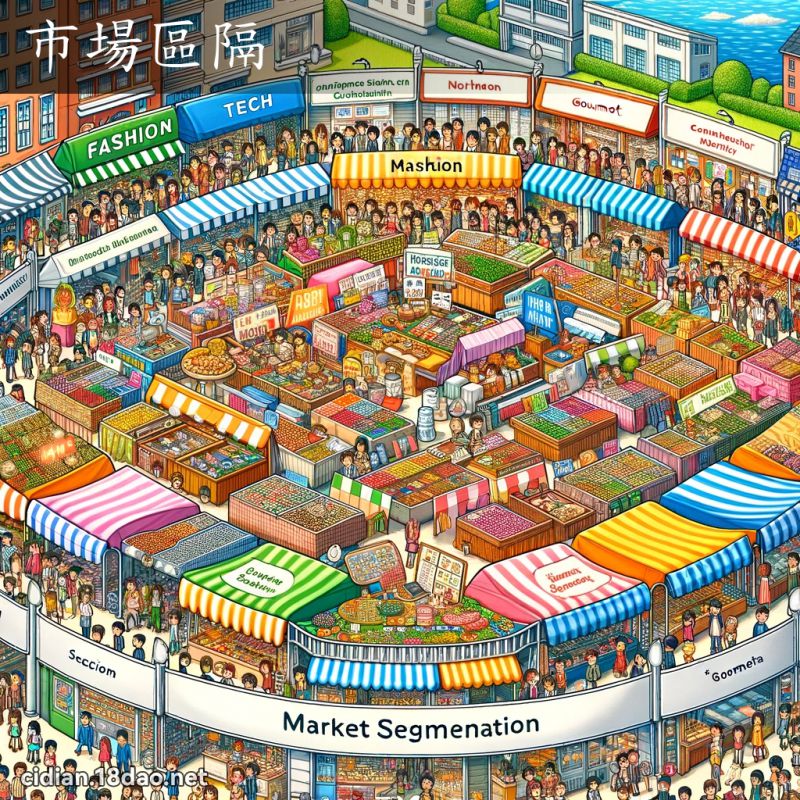 市场区隔 - 国语辞典配图