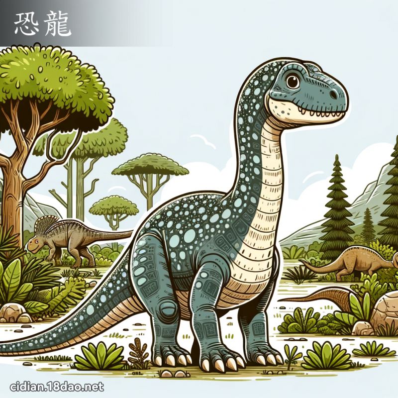 恐龙 - 国语辞典配图