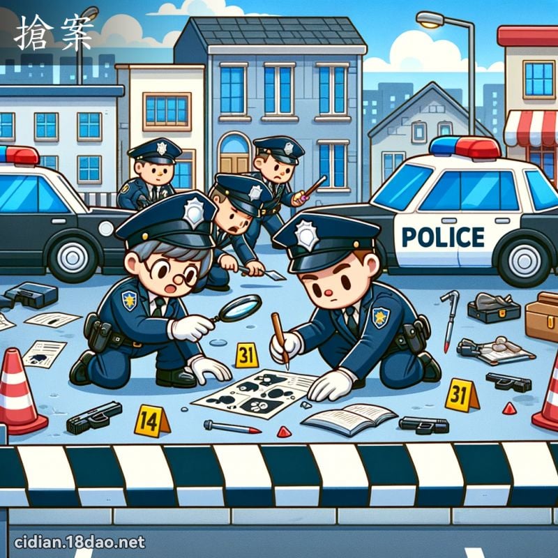 抢案 - 国语辞典配图