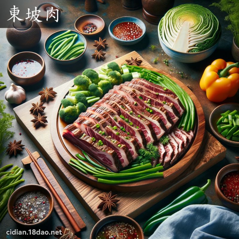 东坡肉 - 国语辞典配图