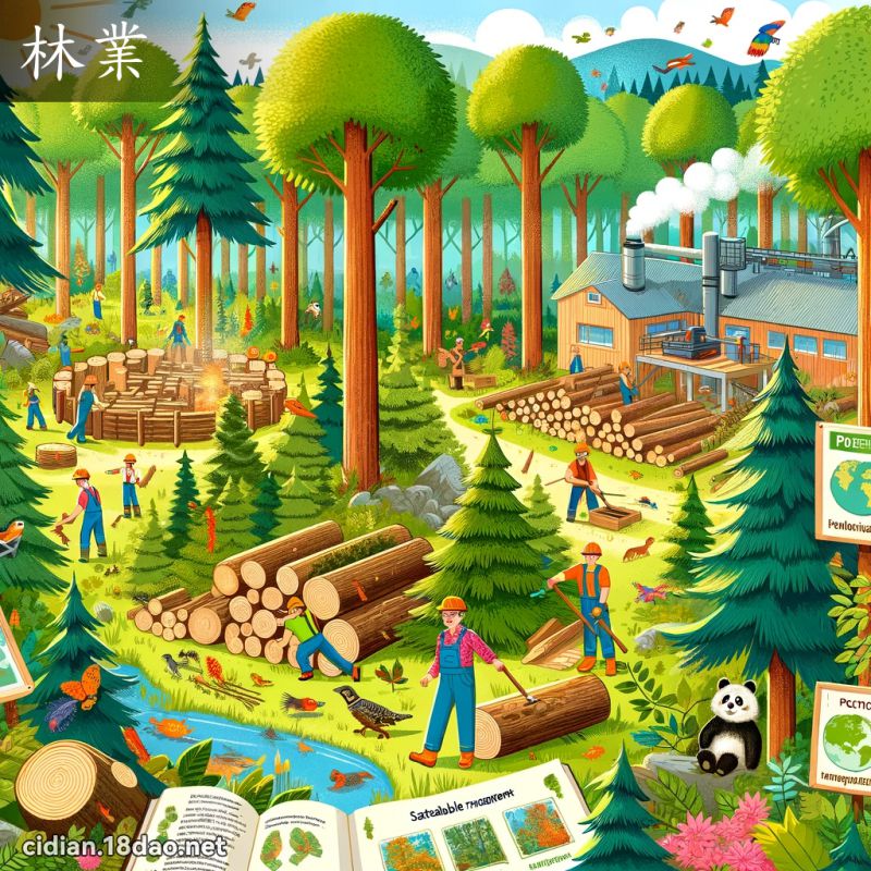 林业 - 国语辞典配图
