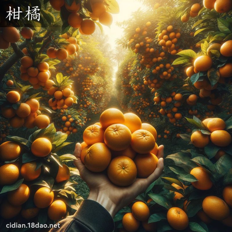 柑橘 - 国语辞典配图