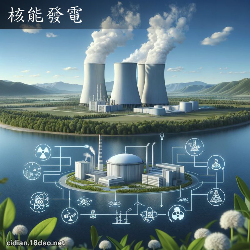 核能發電 - 國語辭典配圖
