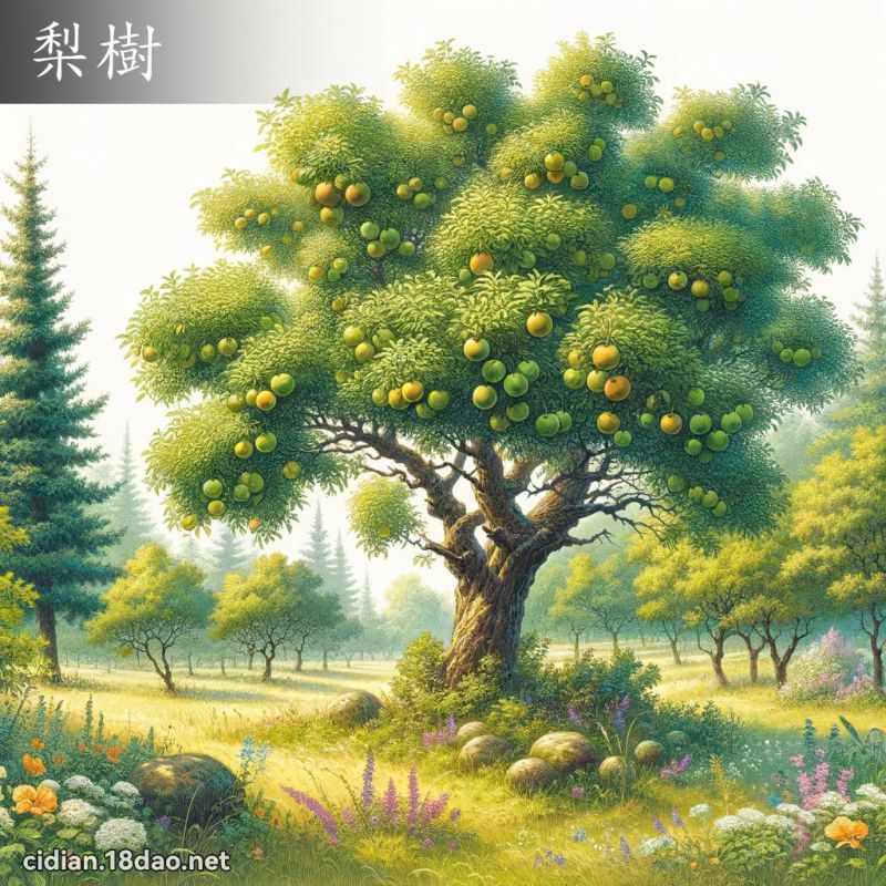 梨树 - 国语辞典配图
