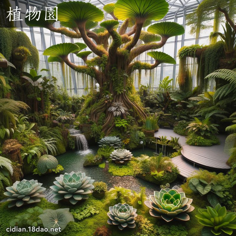 植物园 - 国语辞典配图