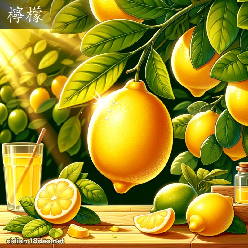 檸檬 - 國語辭典配圖