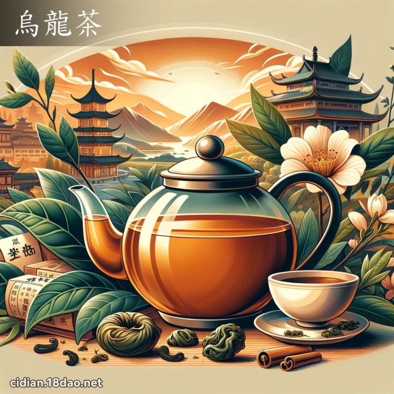 乌龙茶 - 国语辞典配图