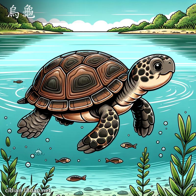 乌龟 - 国语辞典配图