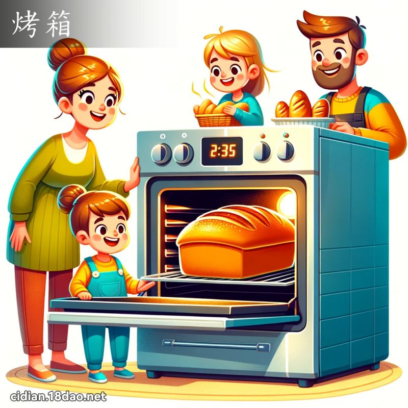 烤箱 - 国语辞典配图
