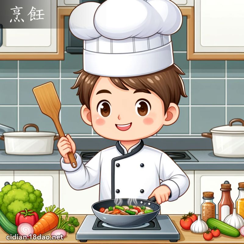 烹飪 - 國語辭典配圖