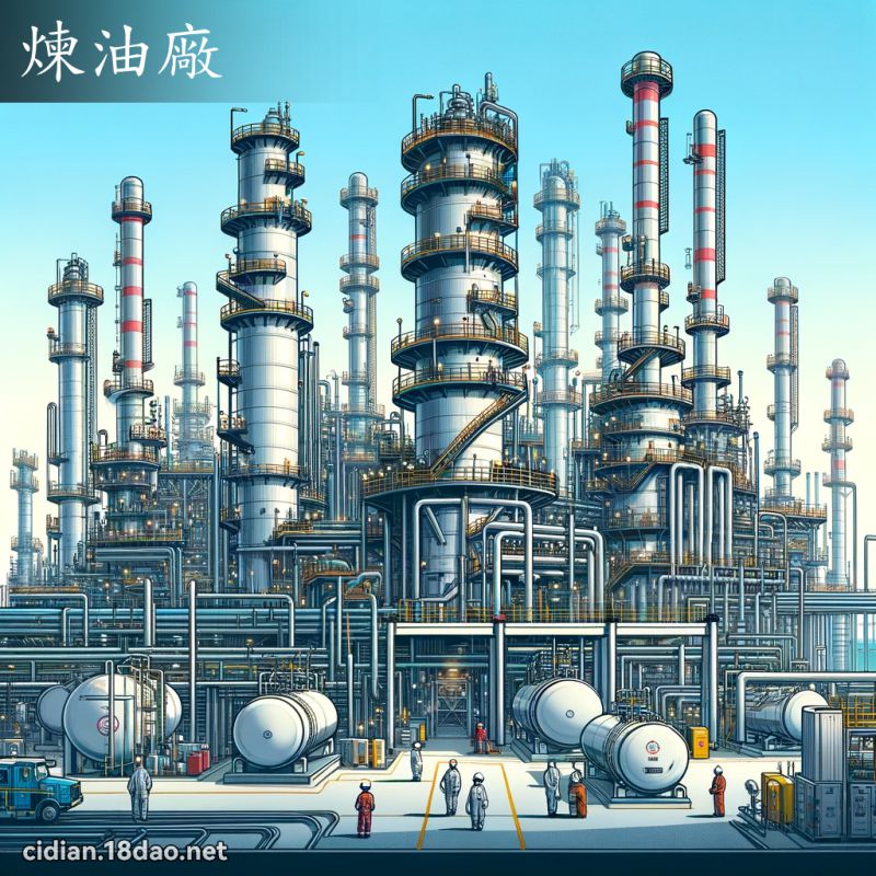 炼油厂 - 国语辞典配图