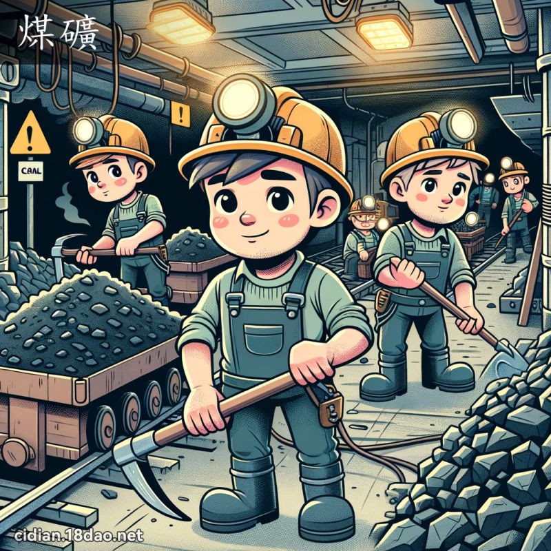 煤矿 - 国语辞典配图