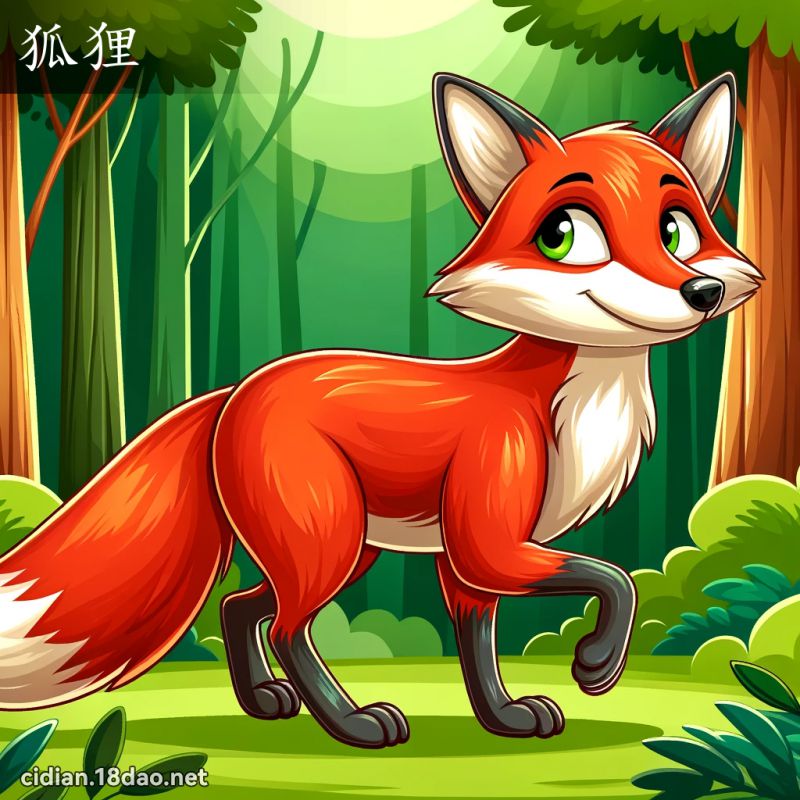 狐狸 - 国语辞典配图