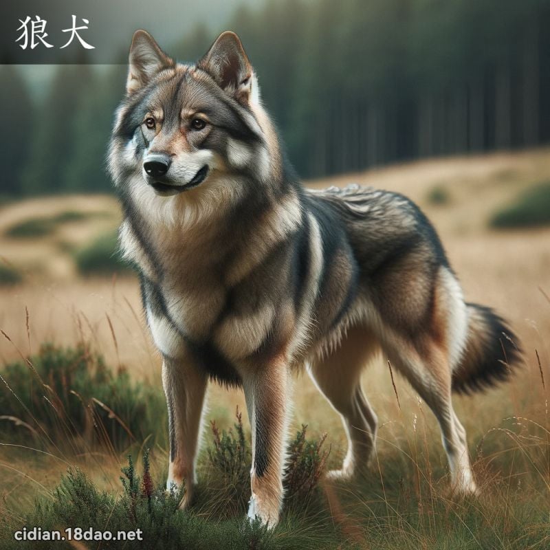 狼犬 - 国语辞典配图