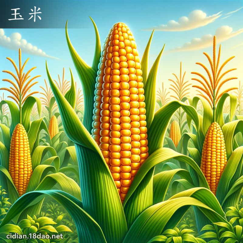玉米 - 国语辞典配图