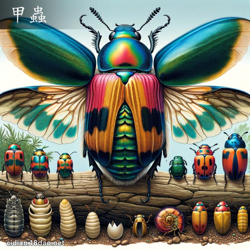 甲虫 - 国语辞典配图