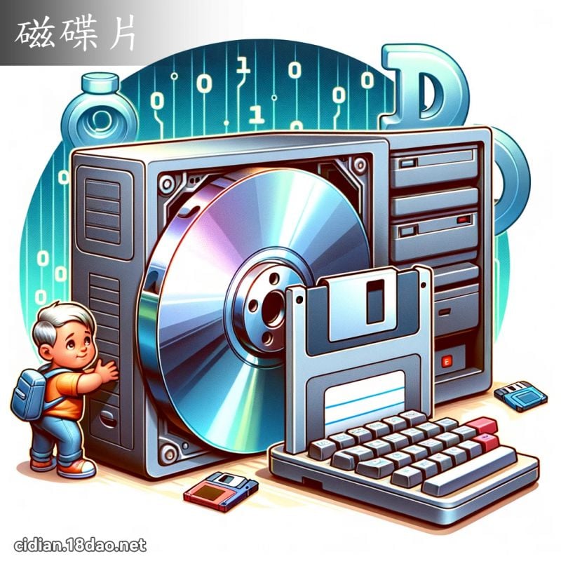 磁碟片 - 国语辞典配图