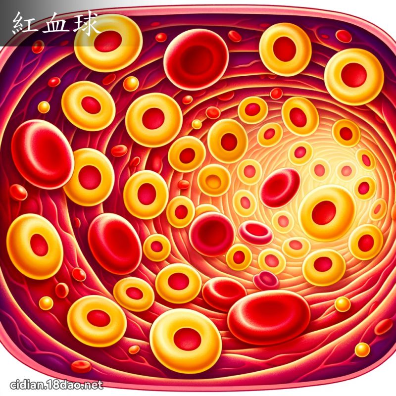 红血球 - 国语辞典配图