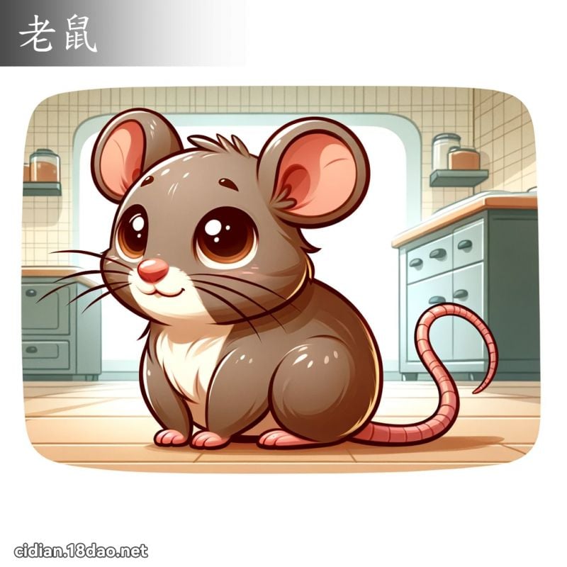 老鼠 - 國語辭典配圖