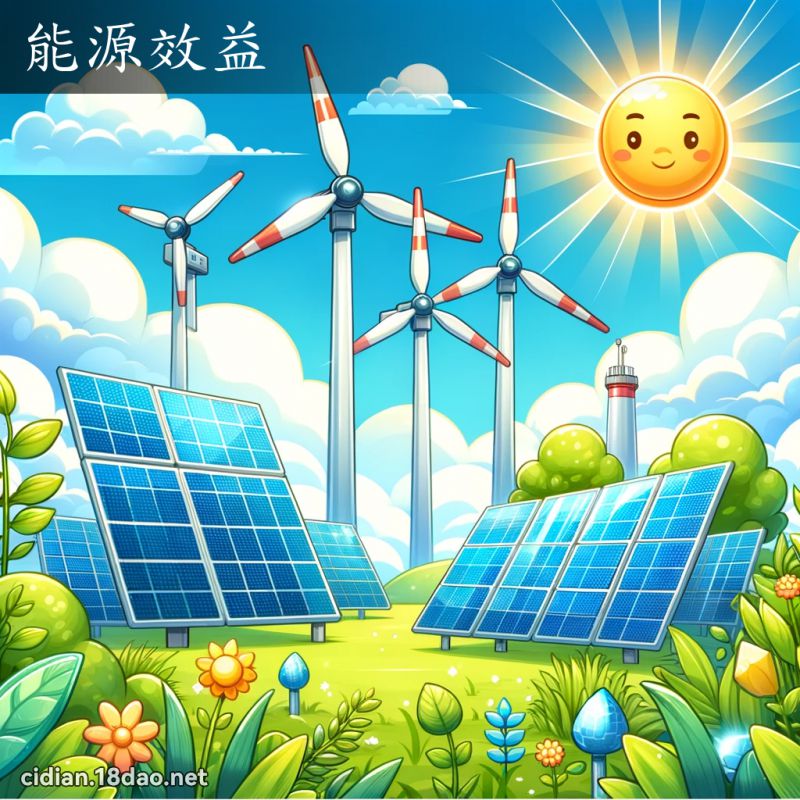 能源效益 - 國語辭典配圖