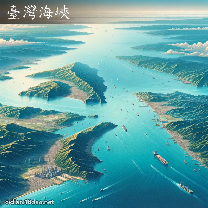台湾海峡 - 国语辞典配图
