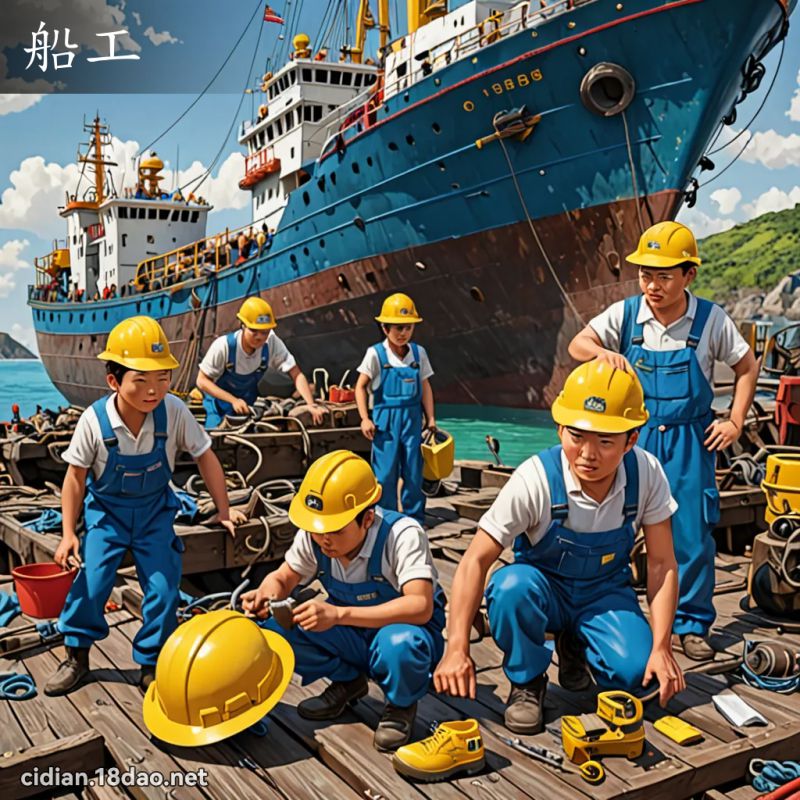 船工 - 国语辞典配图
