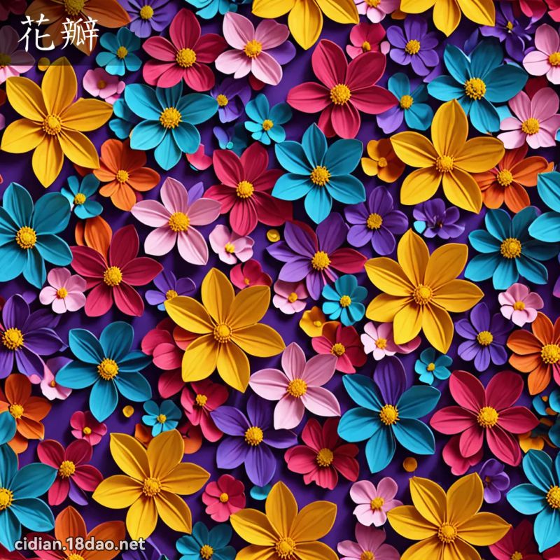 花瓣 - 国语辞典配图