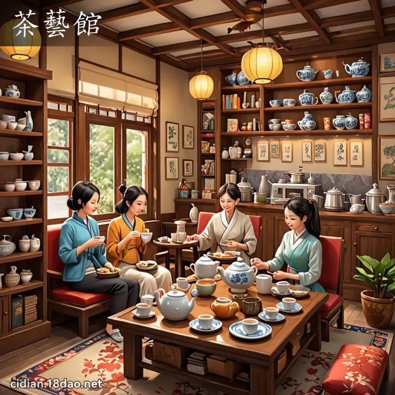 茶艺馆 - 国语辞典配图